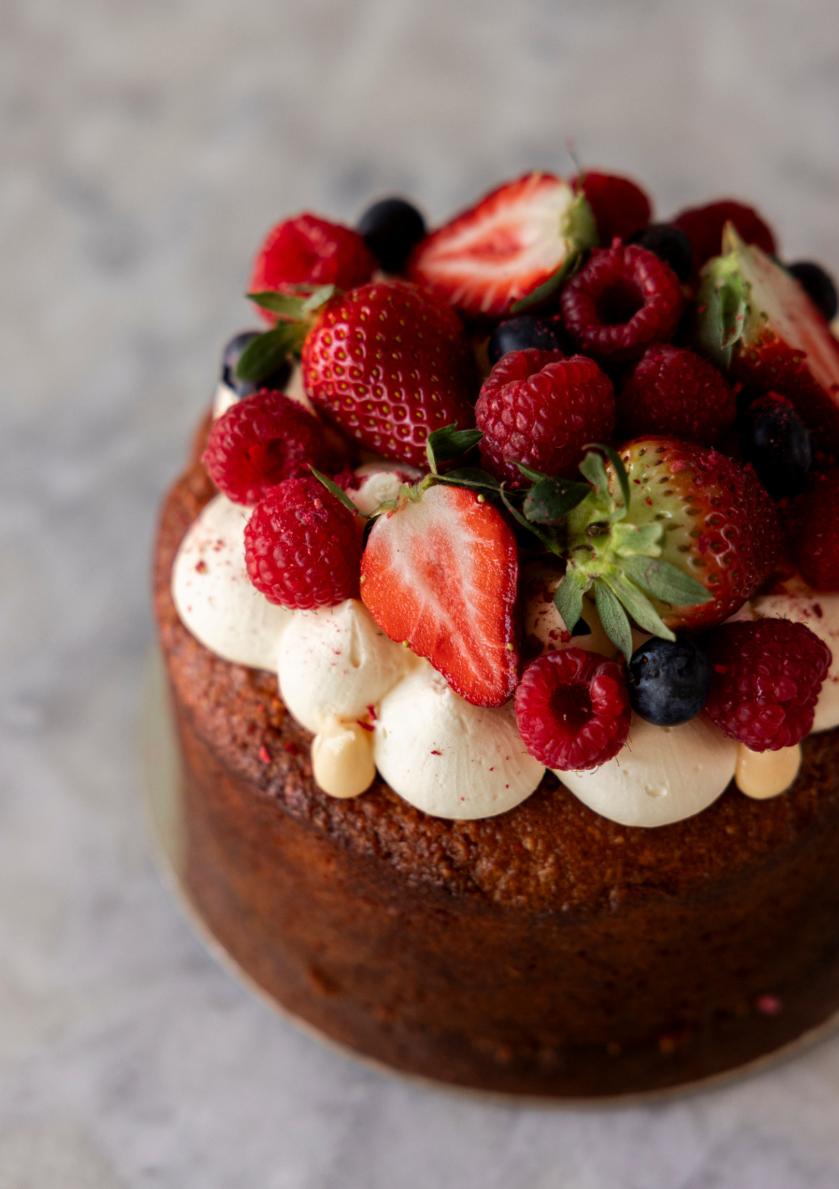 Berry, Coconut and Almond (gluten free)