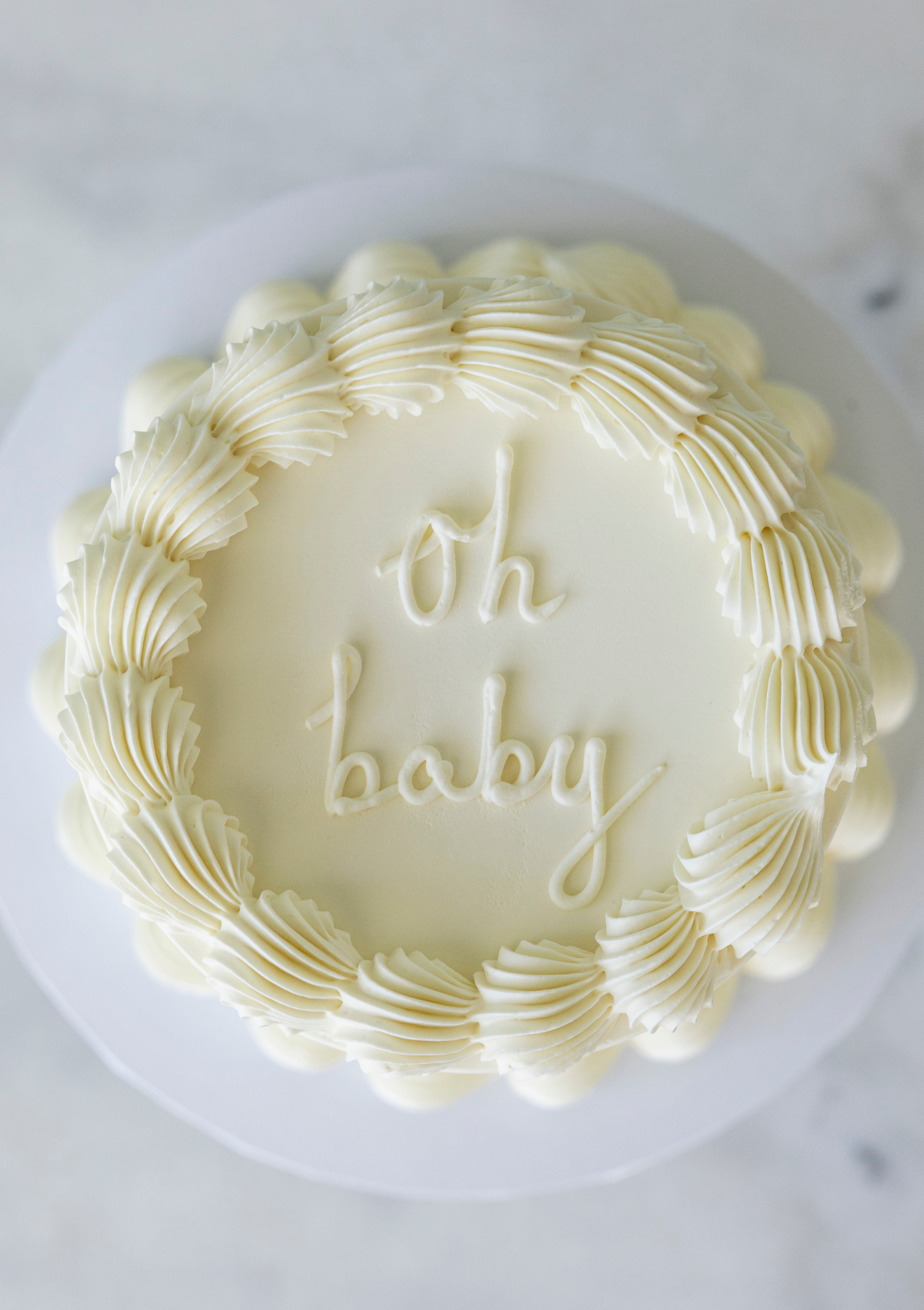Gender Reveal Cake