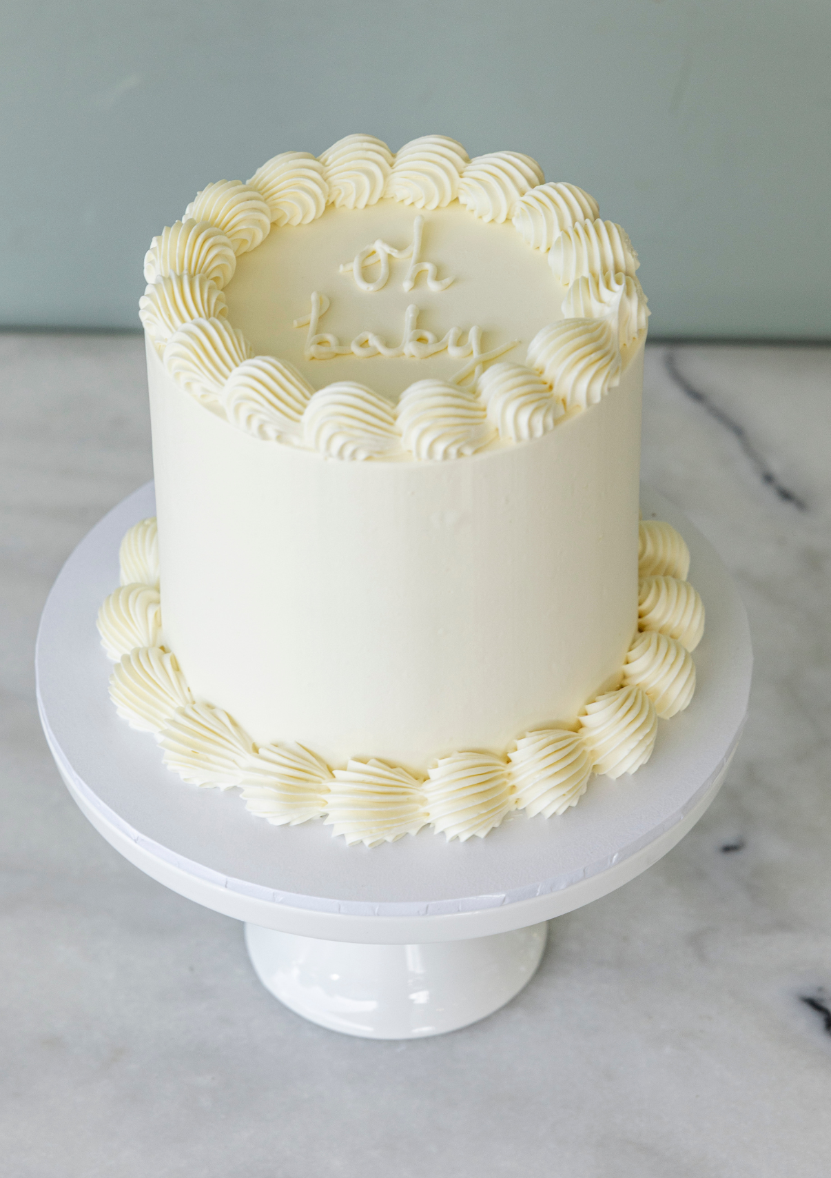 Gender Reveal Cake