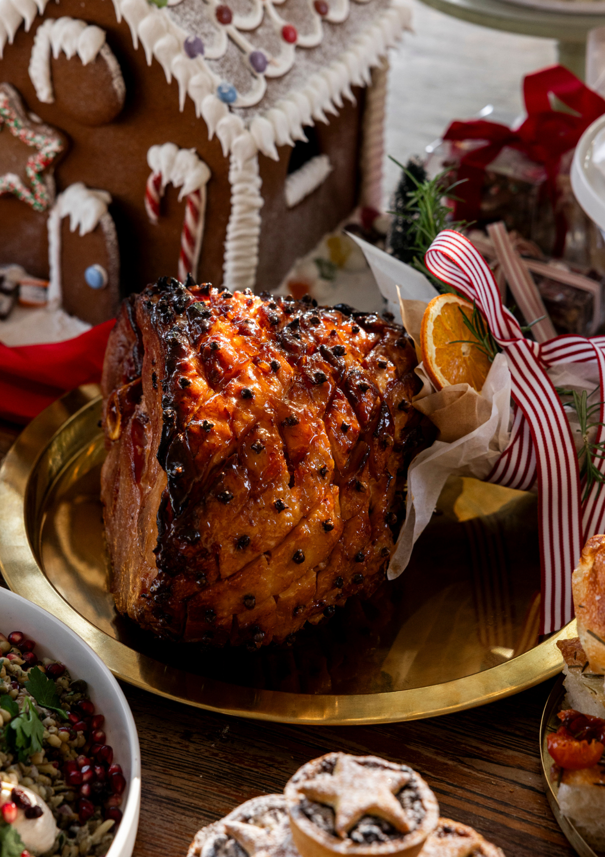 Marmalade-Glazed Christmas Ham