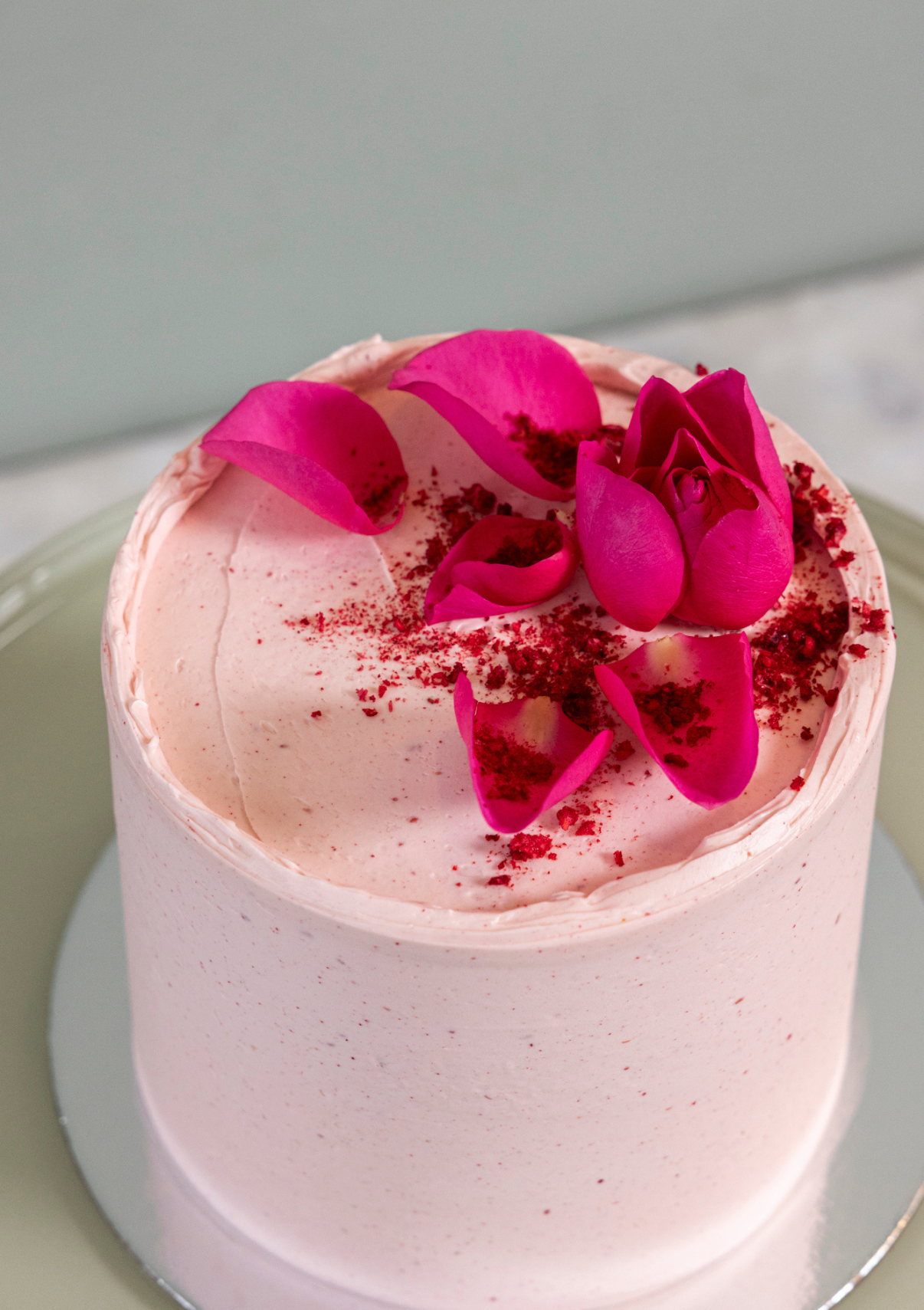 Mother’s Day Cake – Pink Velvet or Chocolate Buttermilk