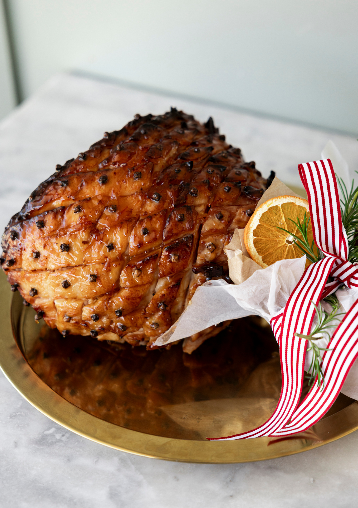 Marmalade-Glazed Christmas Ham