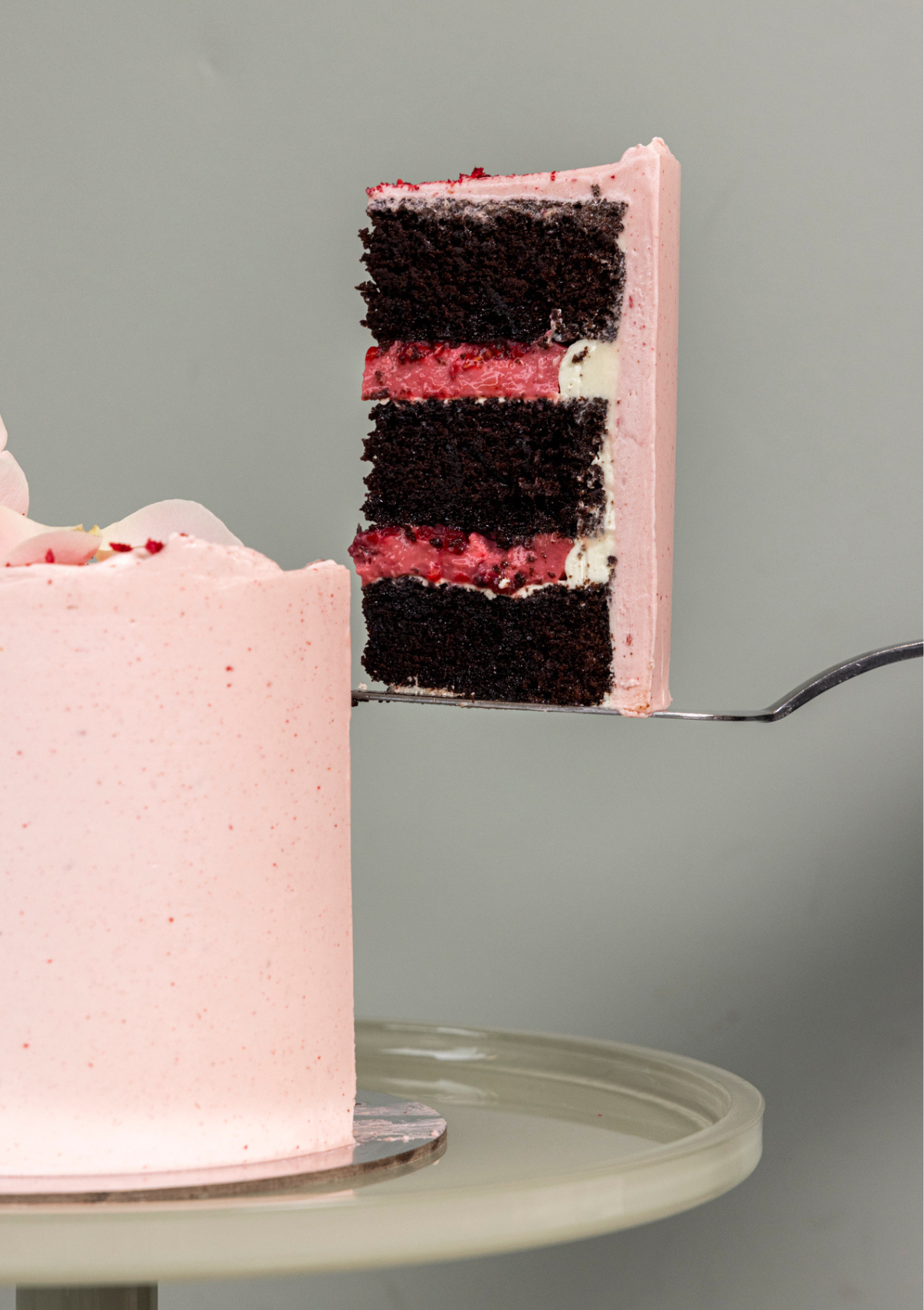 Mother’s Day Cake – Pink Velvet or Chocolate Buttermilk
