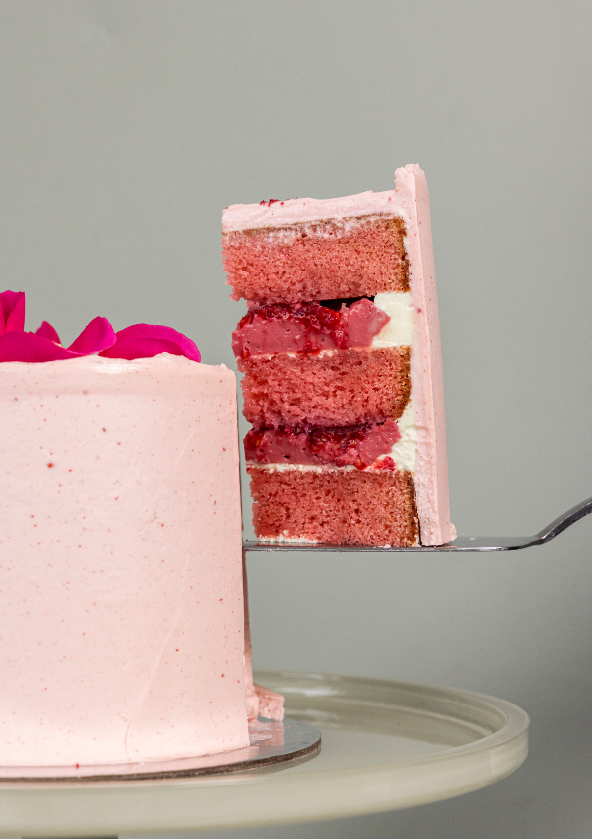 Mother’s Day Cake – Pink Velvet or Chocolate Buttermilk