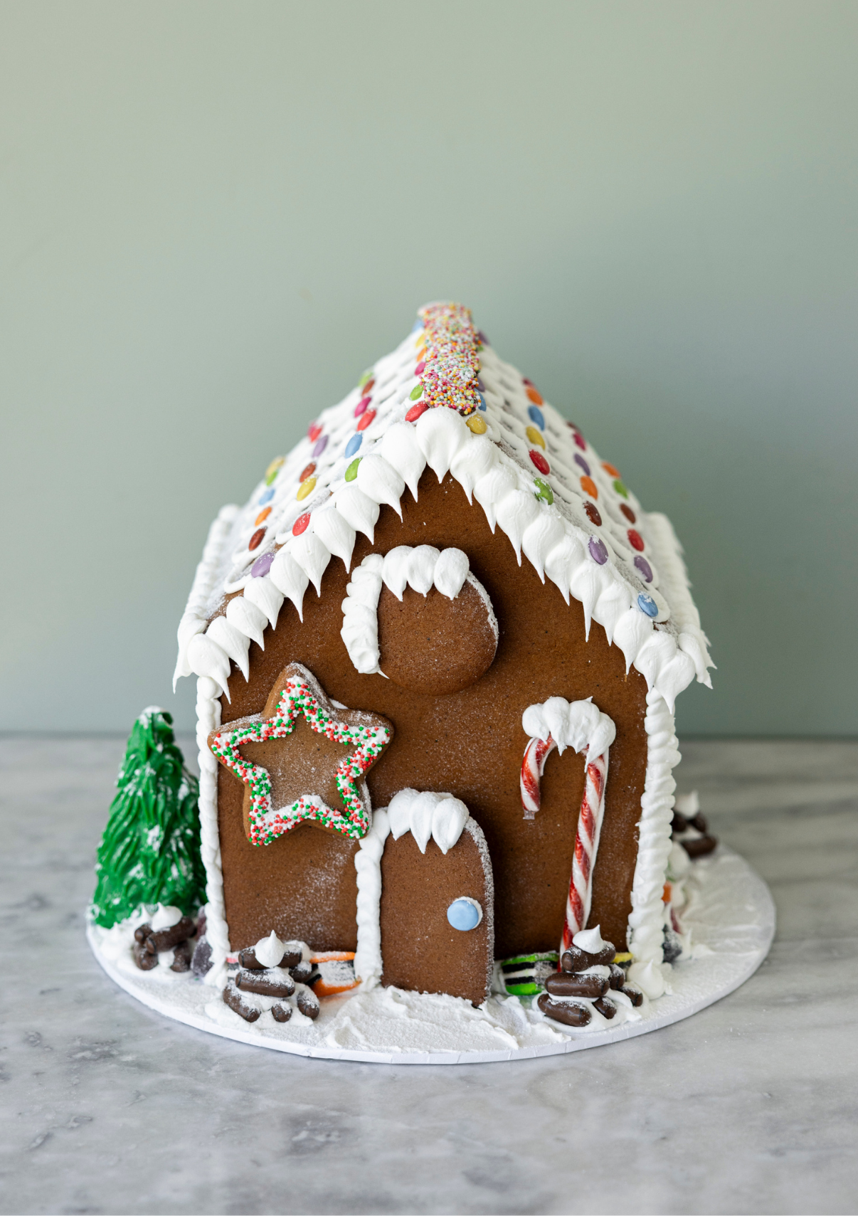 Christmas Gingerbread House - Filled with Lollies