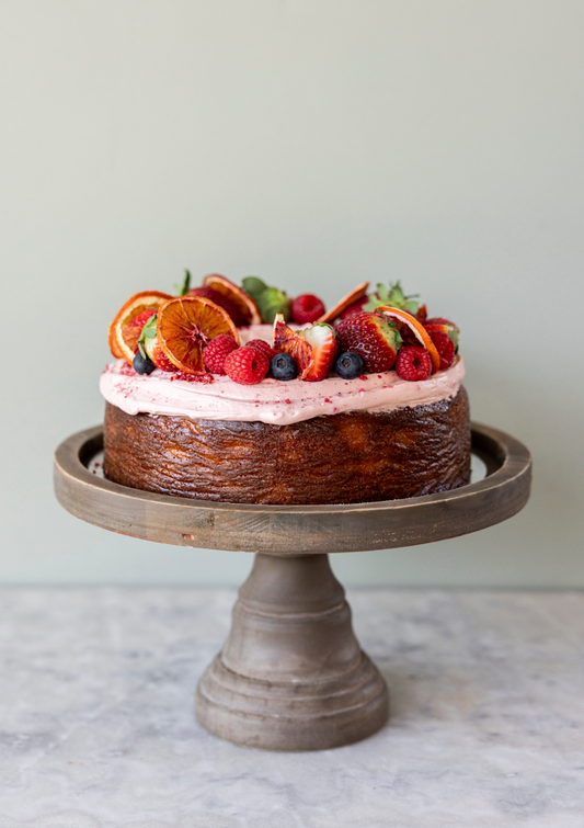 Flourless Orange & Poppyseed Cake (gluten free)