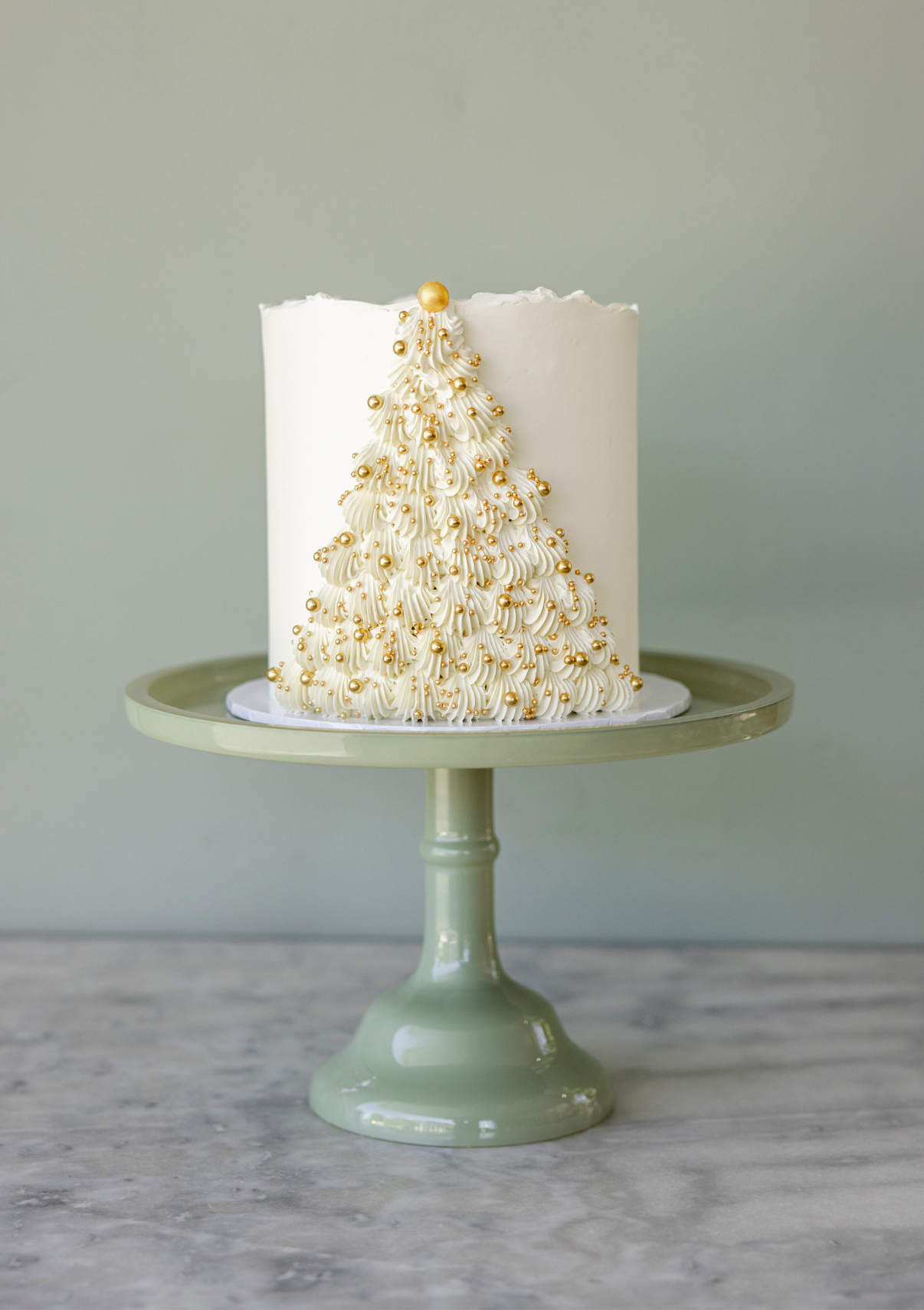 Christmas Tree Cake