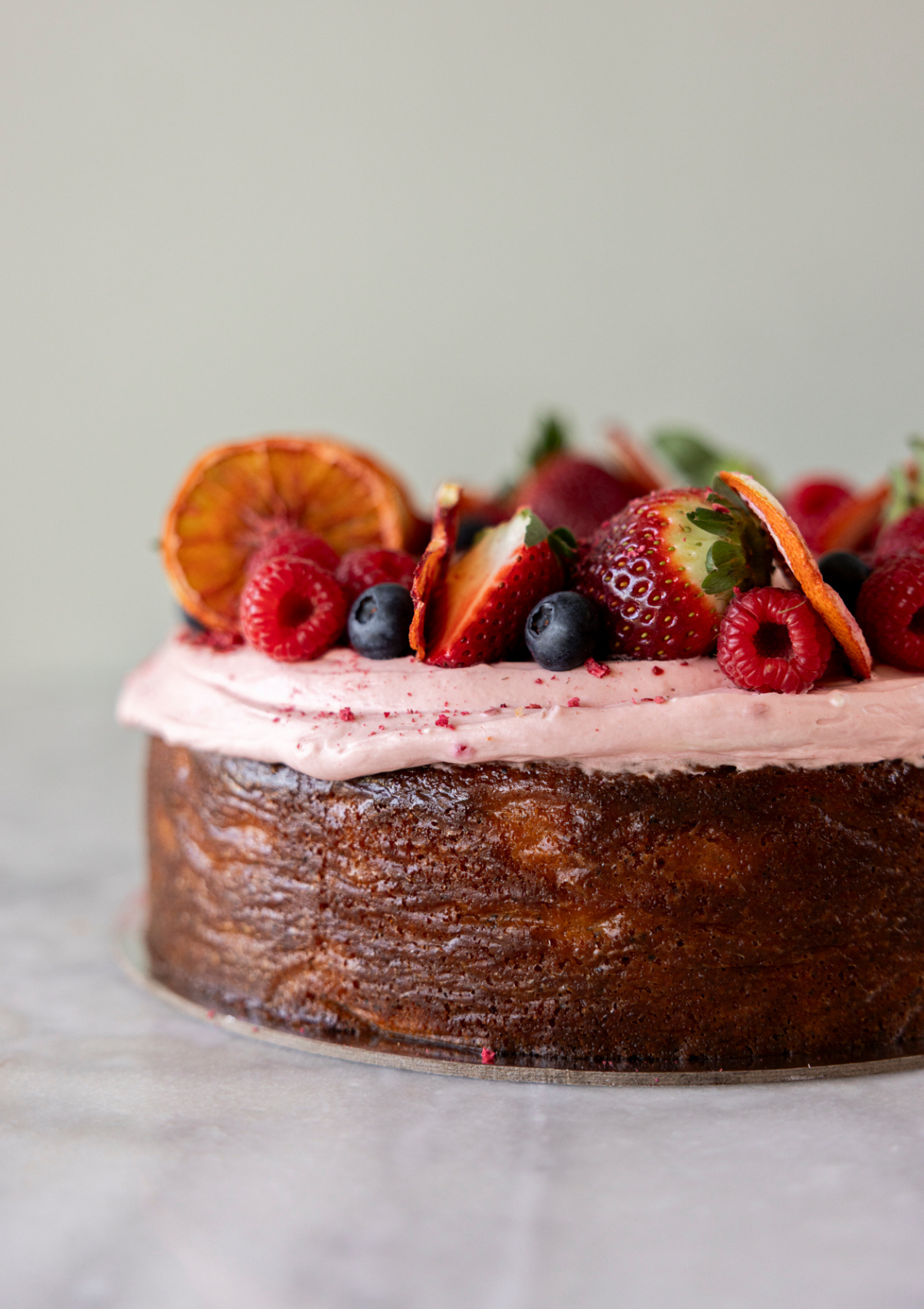 Flourless Orange & Poppyseed Cake (gluten free)