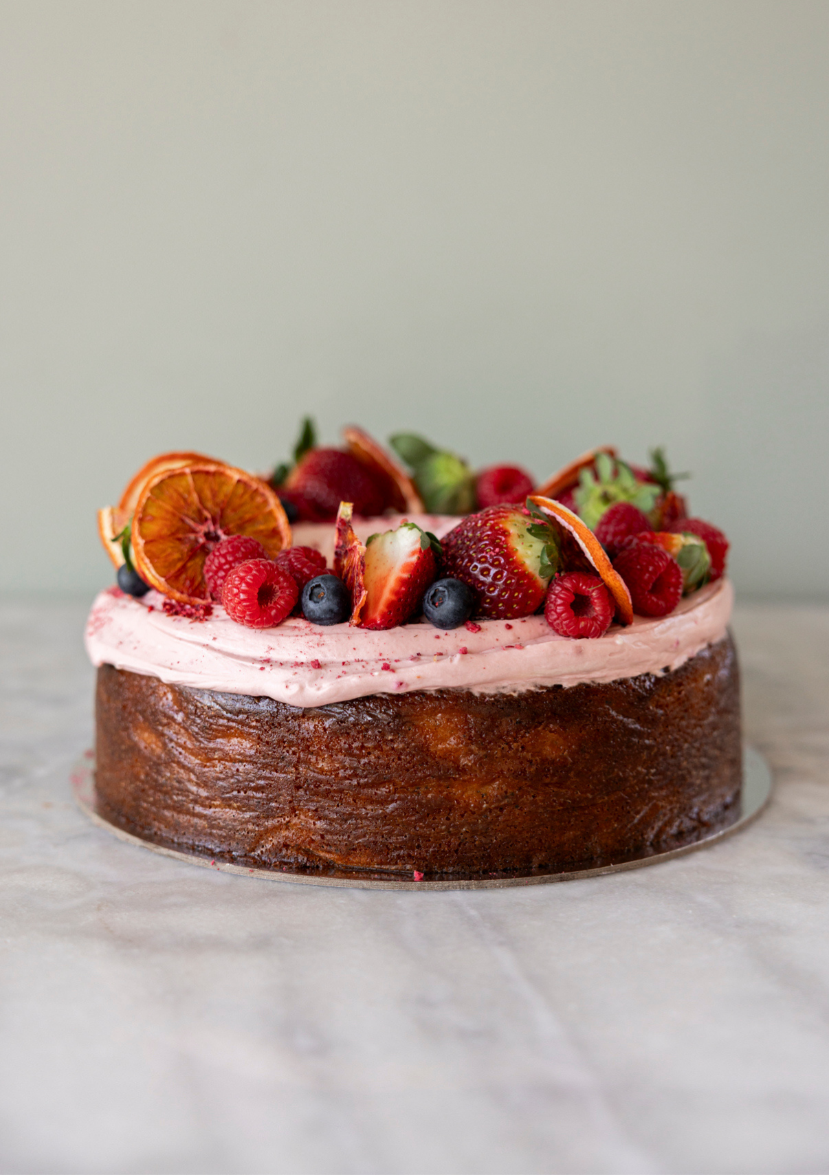 Flourless Orange & Poppyseed Cake (gluten free)