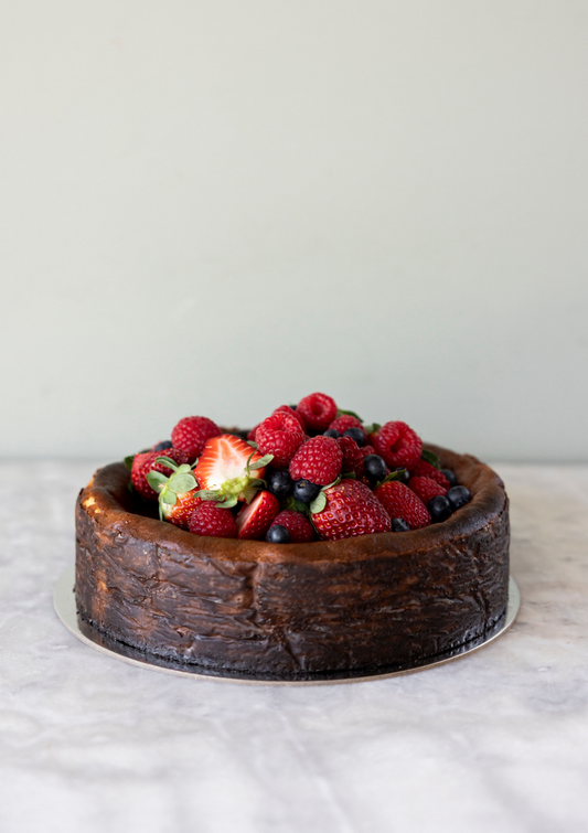 Basque Cheesecake (gluten free)
