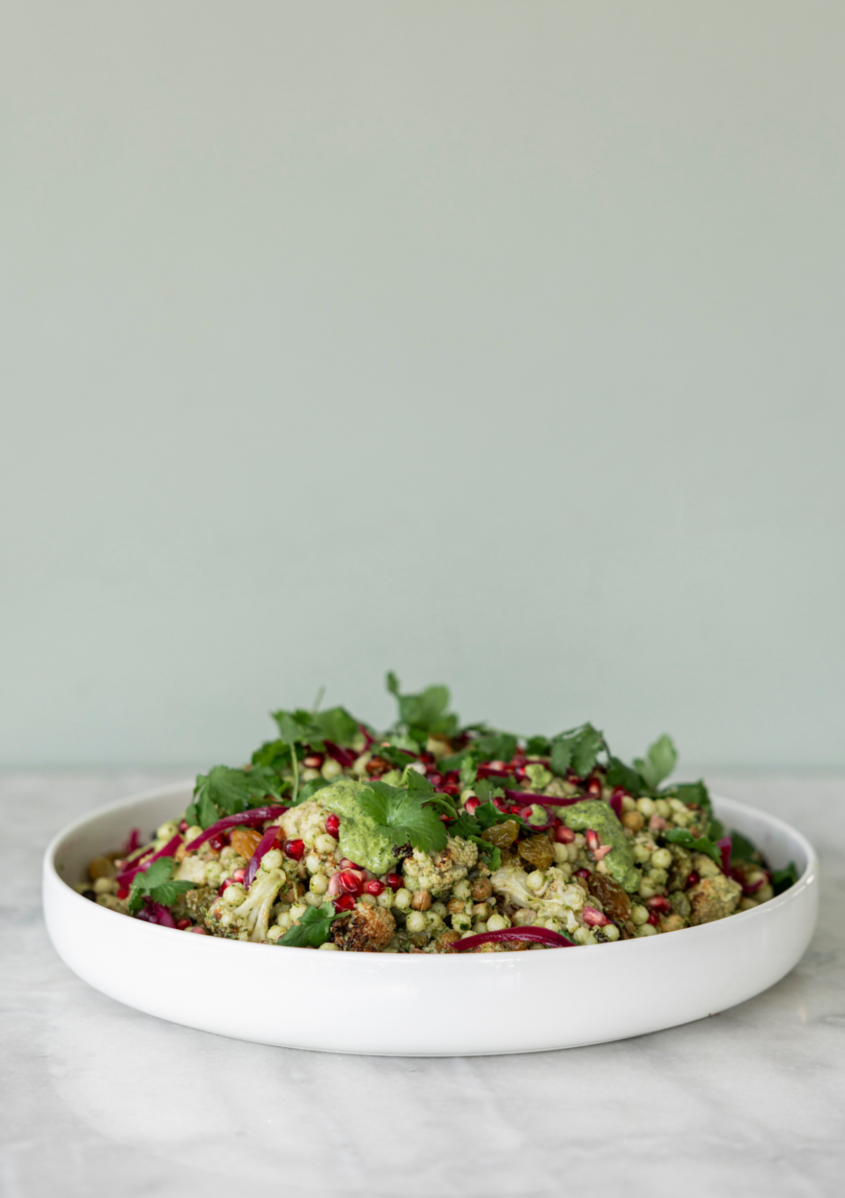 Spiced Cauliflower & Chickpea Salad