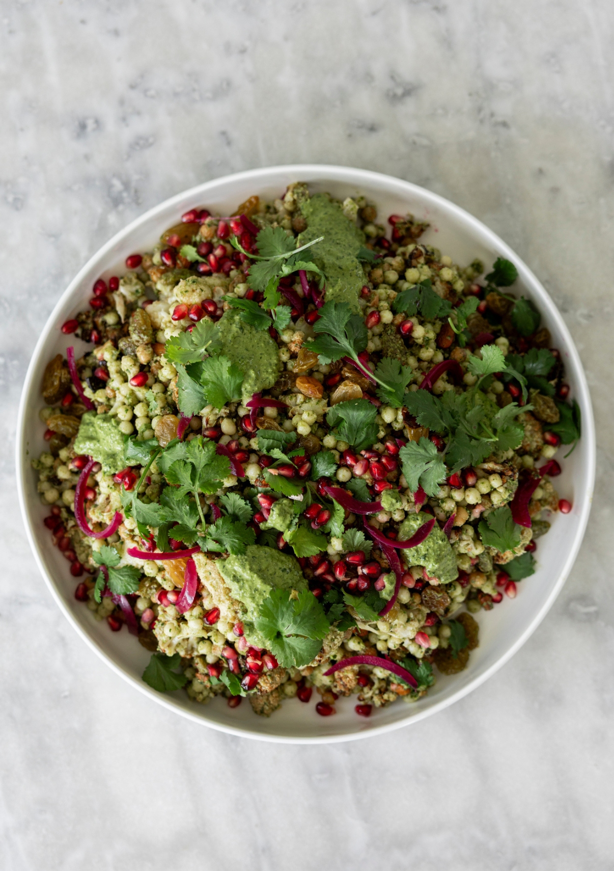 Spiced Cauliflower & Chickpea Salad