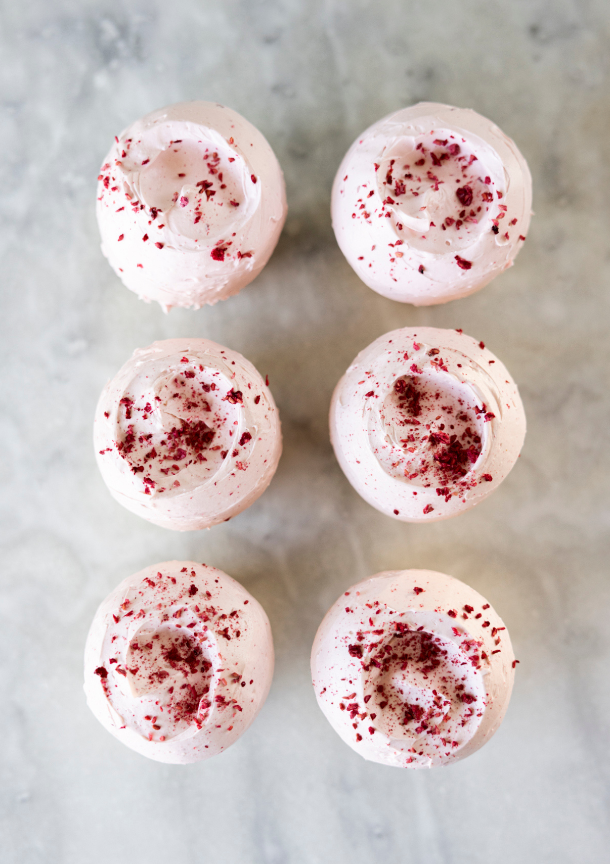 Vanilla & Raspberry Cupcakes