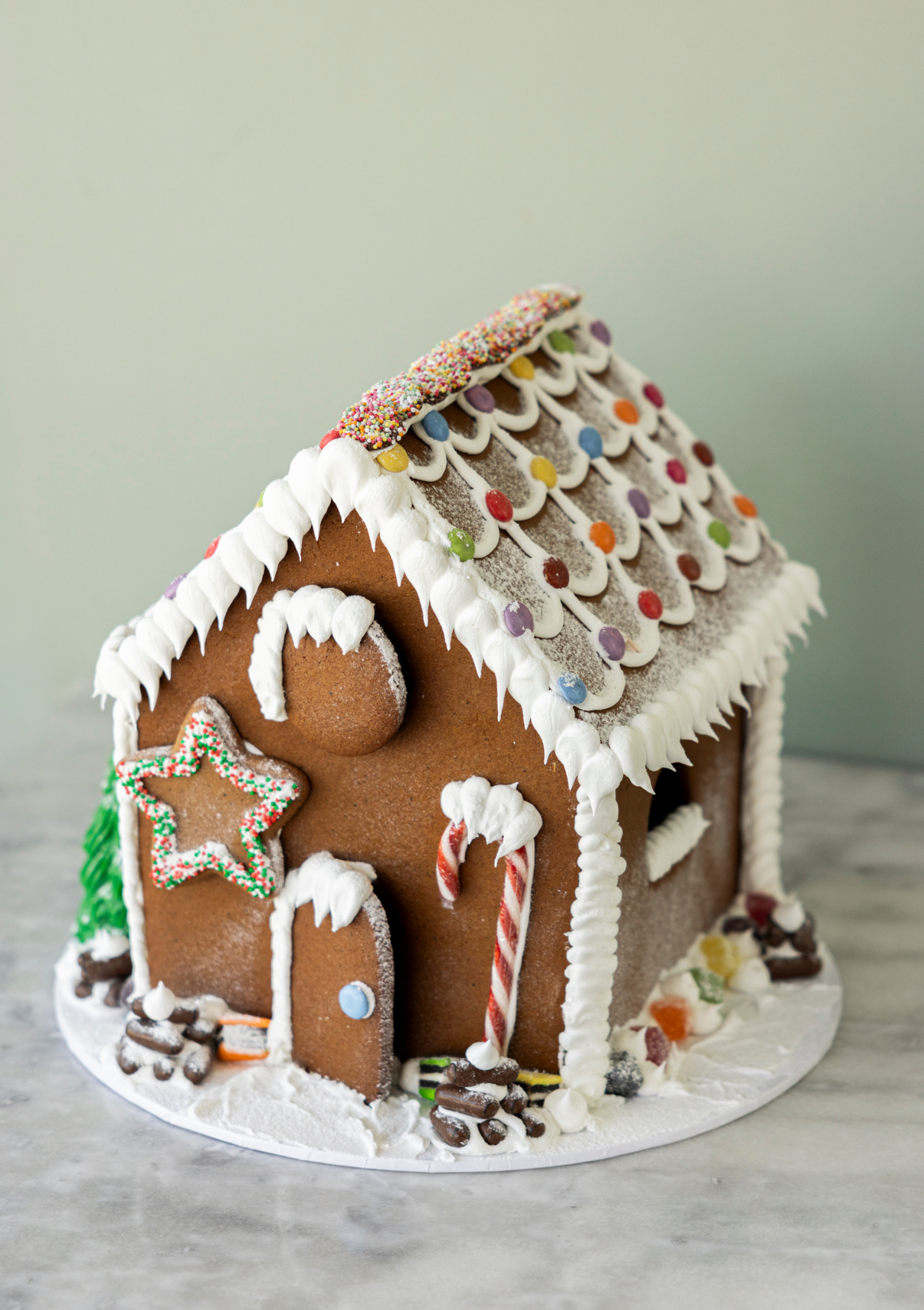 Christmas Gingerbread House - Filled with Lollies