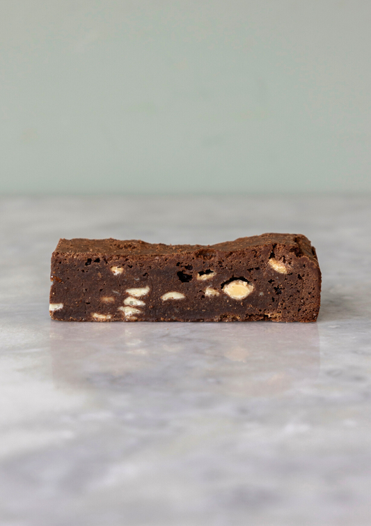 Callebaut and Rye Brownie