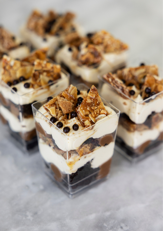 Gingerbread & Caramel Trifle Cups x 12