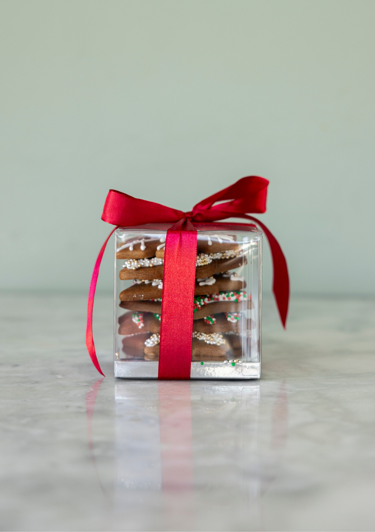 Christmas Gingerbread Biscuits (Box of 6)
