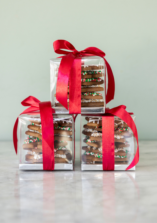 Christmas Gingerbread Biscuits (Box of 6)