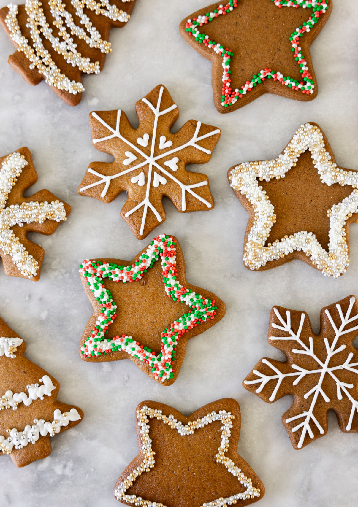 Christmas Gingerbread Biscuits (Box of 6)