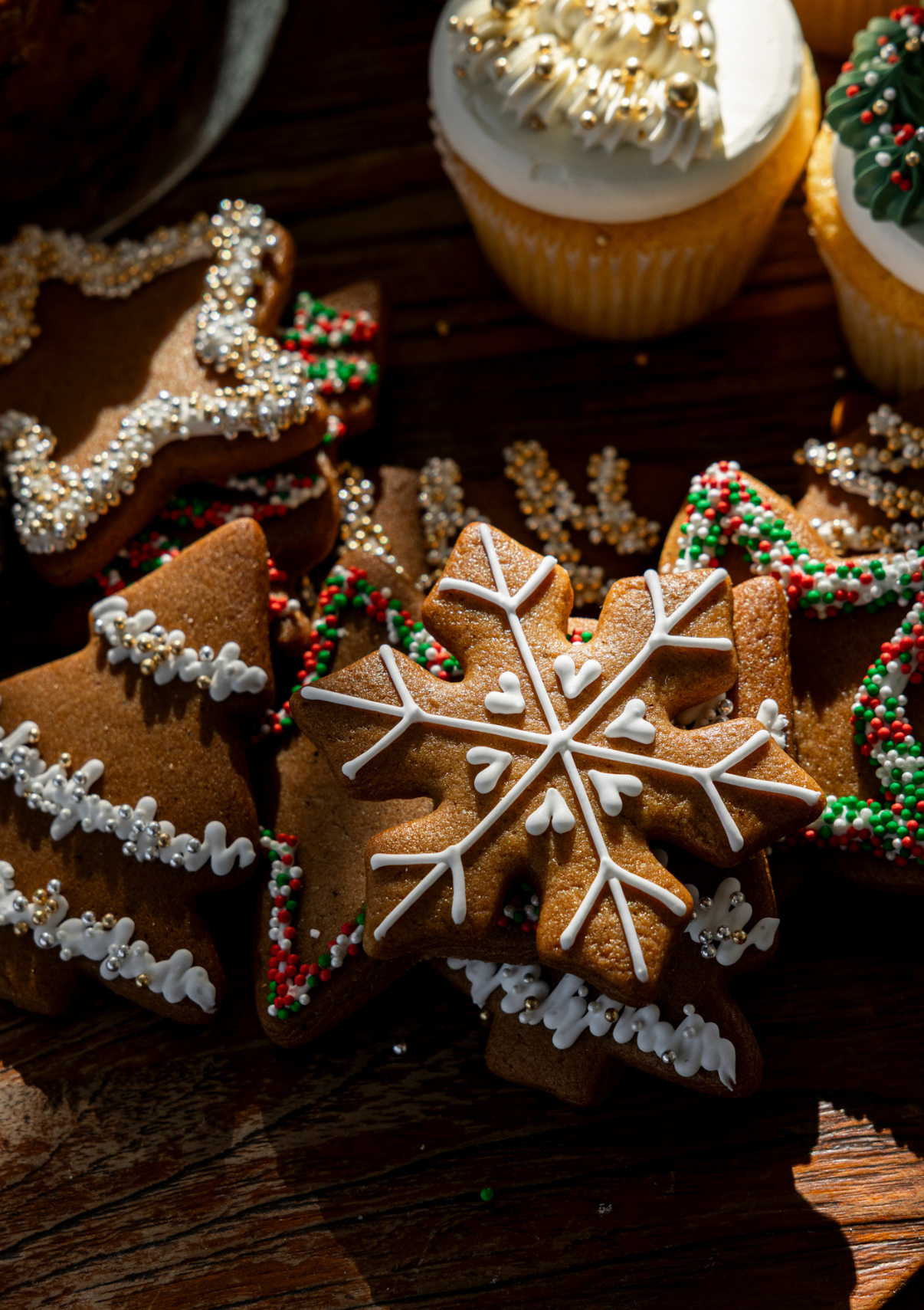 Christmas Gingerbread Biscuits (Box of 6)