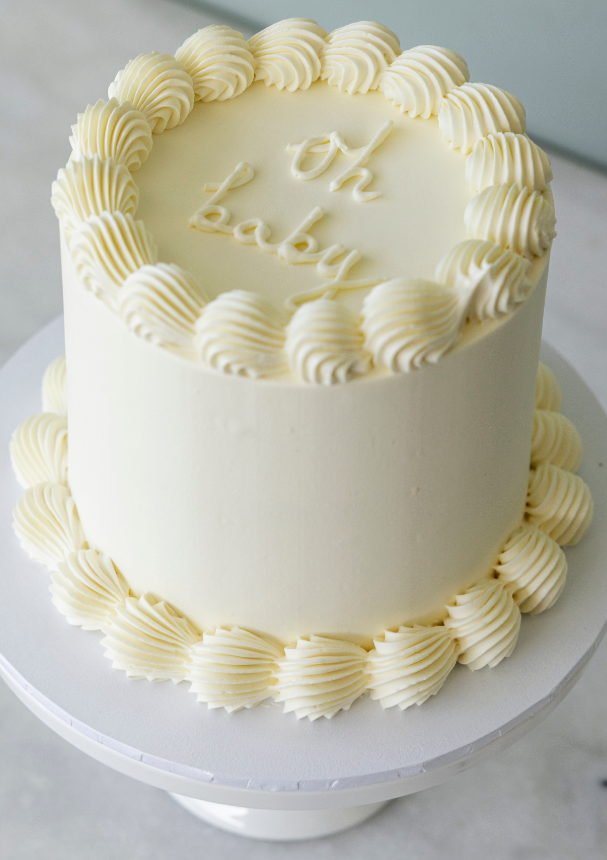Gender Reveal Cake