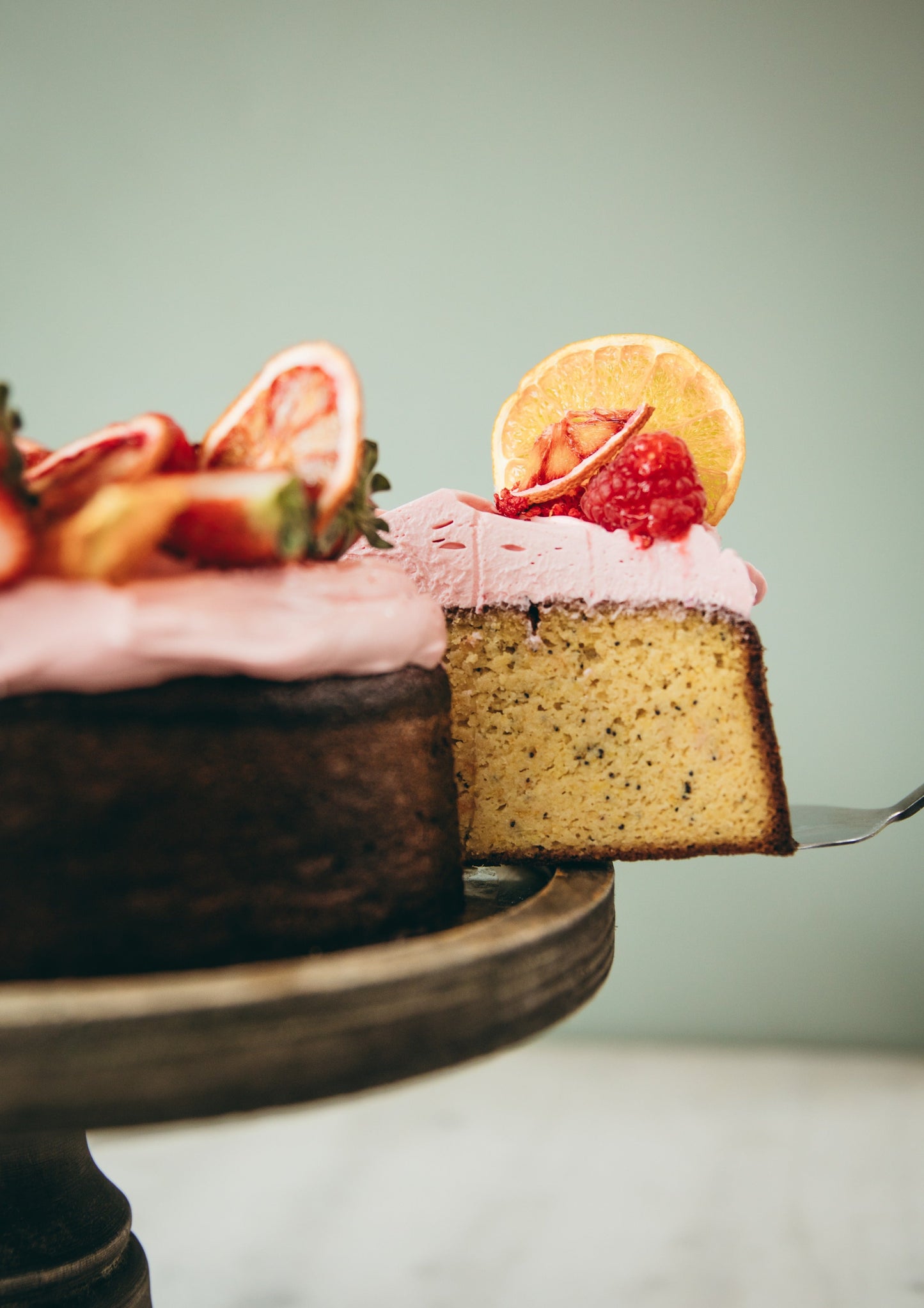 Flourless Orange & Poppyseed Cake (gluten free)