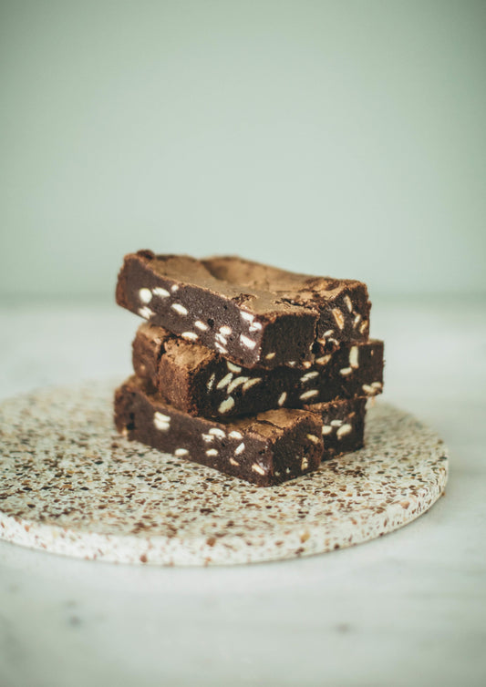 Callebaut and Rye Brownie
