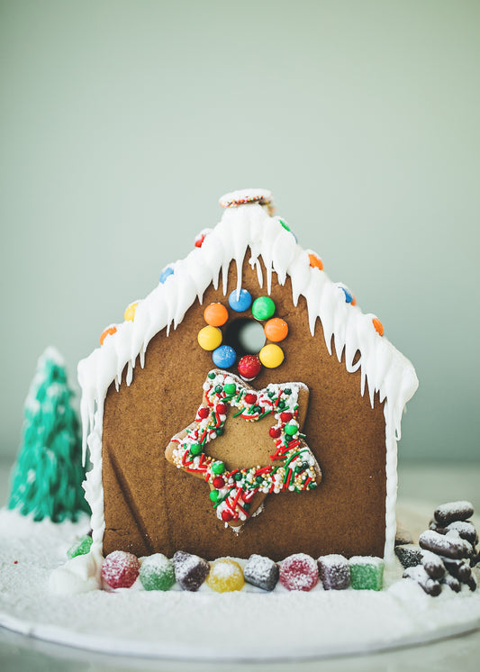 Gingerbread House - filled with lollies!
