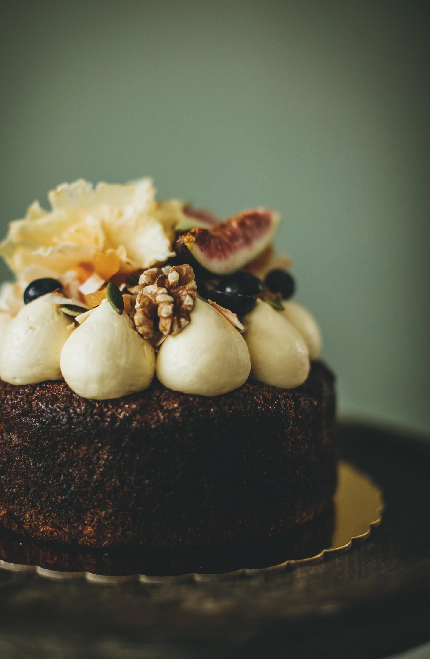Carrot, Pineapple and Walnut Cake