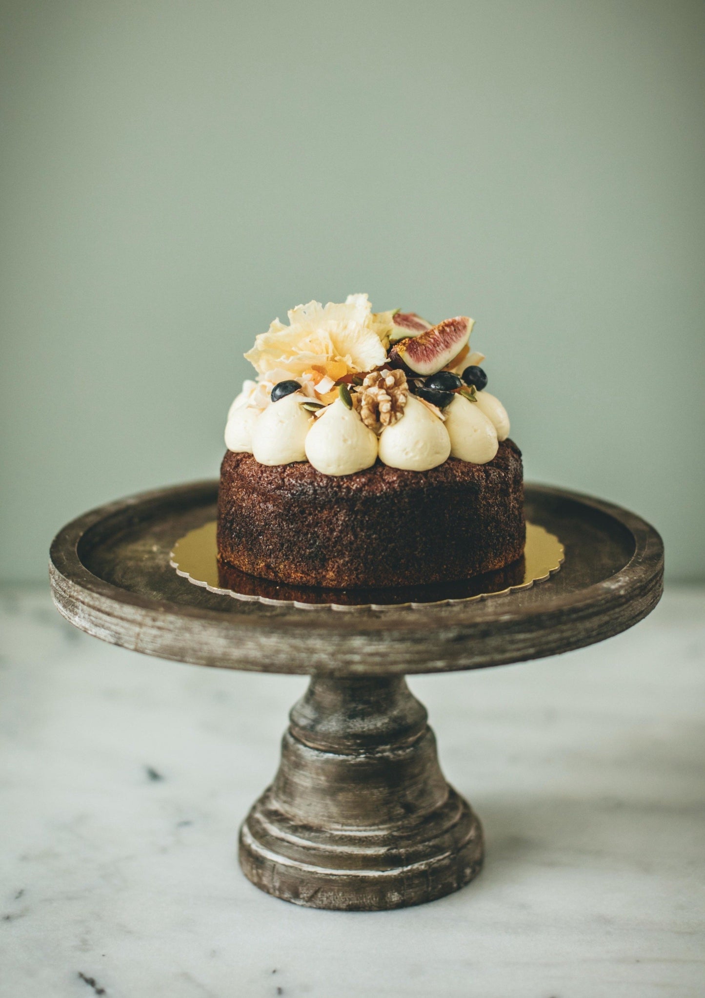 Carrot, Pineapple and Walnut Cake
